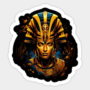 Cleopatra "Father-Loving Goddess" - Queen Of Egypt Sticker